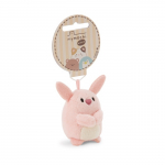 NICI pehme m&auml;nguasi roosa j&auml;nes Pibu 5 cm