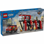 LEGO City Tulet&otilde;rjedepoo koos tulet&otilde;rjeautoga 60414