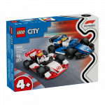 LEGO City F1&reg; Williams Racing ja Haas F1&reg; Race autod 60464