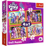 TREFL MY LITTLE PONY Puslede komplekt 4 tk, Mu v&auml;ike pony