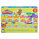 PLAY-DOH voolimismass Klassikalised v&auml;rvid 15-pakk