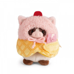 NICI pehme m&auml;nguasi lehm Moona piimakokteiliga j&auml;&auml;tise kost&uuml;&uuml;mis 8 cm