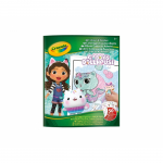 CRAYOLA GABBY&acute;S DOLLHOUSE V&auml;rvimis- ja kleepimisraamat