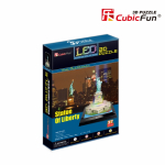 CUBICFUN 3D pusle Vabadussammas (LED-Valgustusega)