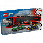 LEGO City F1&reg; veok RB20 ja AMR24 F1&reg; autodega 60445