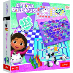 TREFL GABBY&acute;S DOLLHOUSE lauam&auml;ngude komplekt 15-&uuml;hes