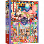 TREFL Pusle komplekt Karvased s&otilde;brad, 2x500 osa