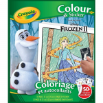 CRAYOLA FROZEN V&auml;rvimis- ja kleepimisraamat