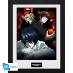 DEATH NOTE raamitud pilt Light, L and Misa, 30x40 cm
