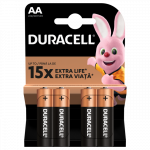 DURACELL patareid AA, 4 tk