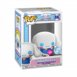 FUNKO POP! Vinyl figuur: Sanrio - Cinnamoroll w/Soccer Ball (Flocked)