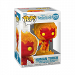 FUNKO POP! Vinyl Figuur: Marvel: The Fantastic Four: First Steps - Human Torch