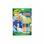 CRAYOLA SONIC V&auml;rvimis- ja tegevusraamat
