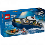 LEGO City Ujuva politseipaadi tagaajamine 60456
