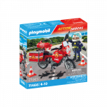 PLAYMOBIL ACTION HEROES Tulekahju mootorratas naftalekkega 71466