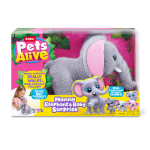 PETS ALIVE m&auml;ngukomplekt Mama Elephant & Baby Surprise