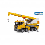 BRUDER Scania Super 560R Kraana heli ja valgusega skaala 1:16