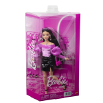 BARBIE&reg; BARBIEcore Deluxe Fashionistas moenukk sametist topi ja musta seelikuga 29 cm