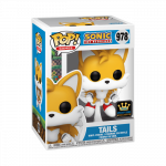 FUNKO POP! Vinyl figuur: Sonic - Tails (w/Chase, flocked)