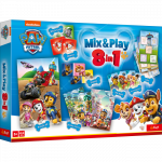 TREFL PAW PATROL lauam&auml;ngude komplekt 8in1 Mix&play K&auml;papatrull