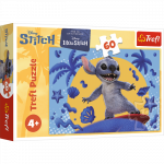 TREFL DISNEY STITCH pusle L&otilde;bus p&auml;ev koos Stitchiga, 60 osa