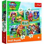 TREFL PAW PATROL Puslede komplekt, 4 tk, K&auml;papatrull