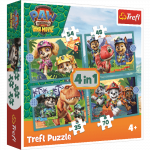 TREFL PAW PATROL Puslede komplekt, 4 tk, K&auml;papatrull