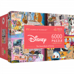 TREFL DISNEY Pusle Disney tegelased, 6000 osa
