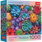 TREFL Pusle ja plakat Sukulendid, 1000 osa