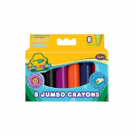 CRAYOLA MINIKIDS Suured rasvakriidid, 8 tk