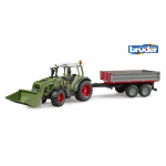 BRUDER Fendt Vario 211 esilaaduri ja haagisega skaala 1:16