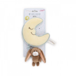 NICI pehme m&auml;nguasi muusikaga kuu 16 cm, j&auml;nes Lopinoga 9 cm