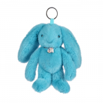 Keychain bunny turquoise 18 cm
