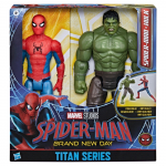 SPIDER-MAN Brand New Day Titan m&auml;ngufiguuride 2-pakk