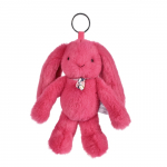 Keychain bunny fuchia 18 cm
