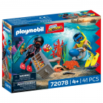 PLAYMOBIL Politsei-sukelduja aarde 72078