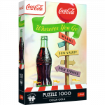 TREFL Premium Plus pusle Coca-Cola: kuhu iganes sa l&auml;hed, 1000 osa