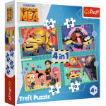 TREFL MINIONS Puslede komplekt, 4 tk, Minionid