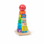 MELISSA & DOUG m&auml;ngukomplekt Vikerkaare virnastaja
