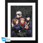 JUJUTSU KAISEN raamitud pilt Team picture, 30x40 cm