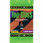 PANINI EuroLeague Basketball kogumiskaartide komplekt Booster Top Class 2025