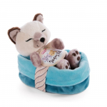 NICI pehme magav lemmikloom kassipoeg siiami kass 12 cm