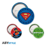DC COMICS m&auml;rkide komplekt Superman, Logo & Kryptonite