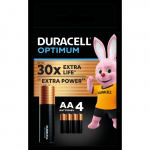 DURACELL patareid Optimum AA  4 tk