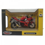 MSZ metallist mudelmootorratas Kawasaki Ninja 400, skaala 1:12