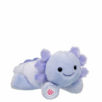 BUILD-A-BEAR Mini Beans lavendliv&auml;rvi aksolotl, 18 cm