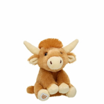 BUILD-A-BEAR Mini Beans karvane Highlandi lehmake, 18 cm