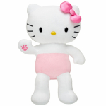 BUILD-A-BEAR HELLO KITTY pehme m&auml;nguasi roosa lipsukesega 43 cm