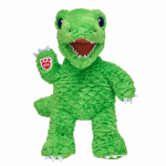 BUILD-A-BEAR pehme m&auml;nguasi roheline Dino Mite T-Rex, 40 cm