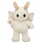 BUILD-A-BEAR pehme m&auml;nguasi valge &ouml;&ouml;liblikas, 40 cm